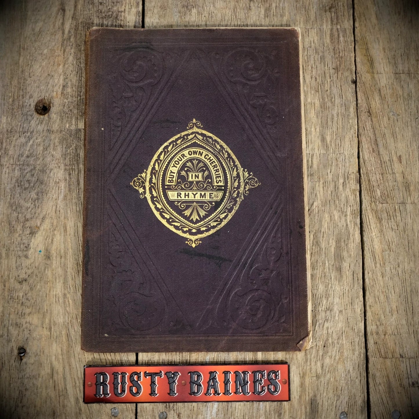Buy Your Own Cherries in Rhyme, Victorian Poetry, J W Kirton