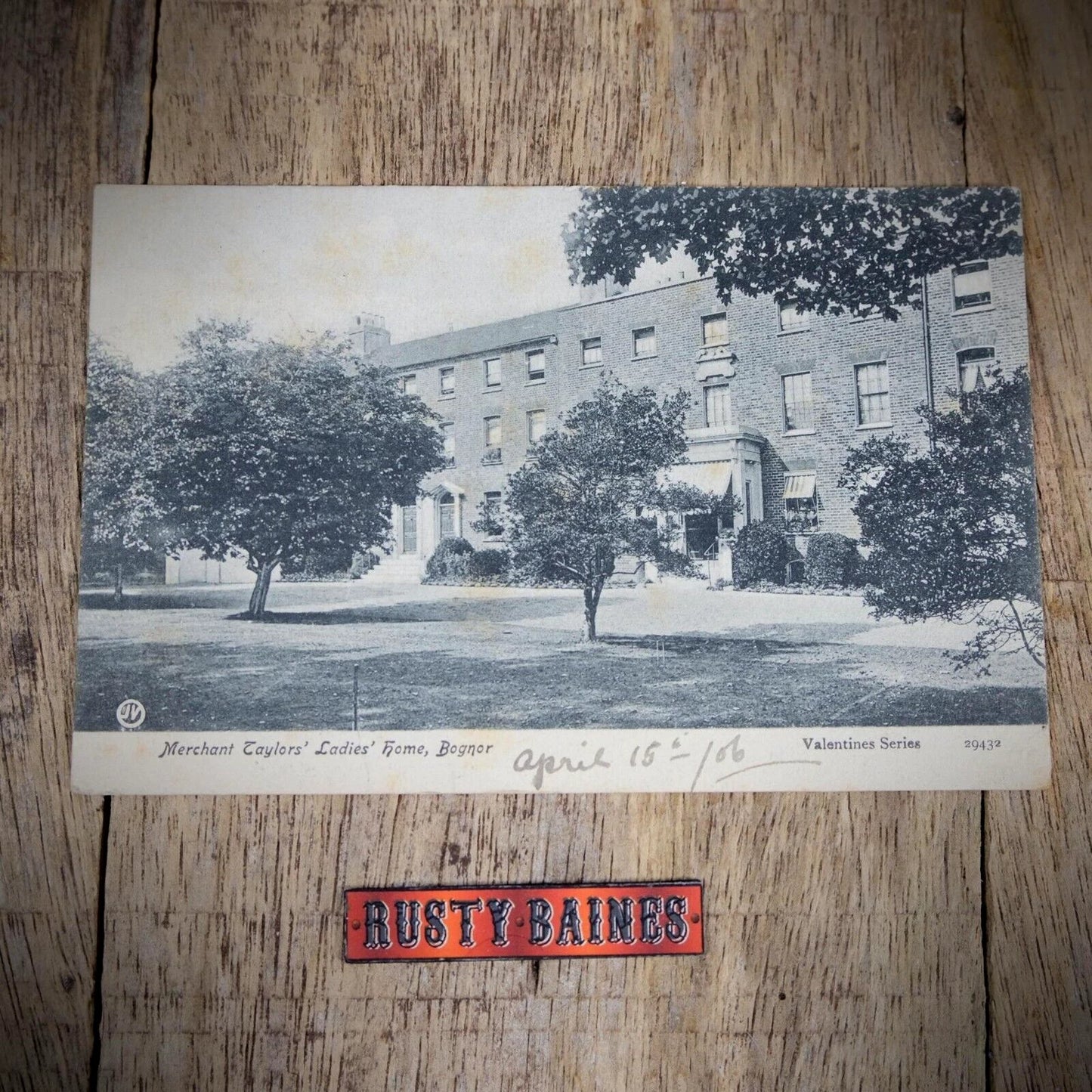 Postcard, Merchant Taylors Ladies Home, Bognor, Printed