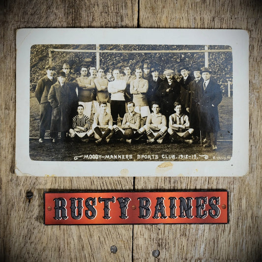 Postcard, Moody Manners Sport Football Club 1912 Real Photo