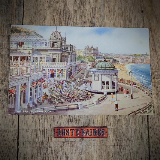 Postcard, Scarborough Spa, Valentine Art Colour Printed