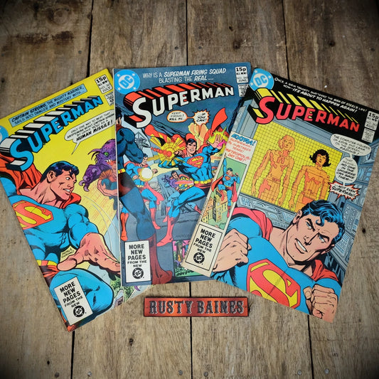 DC Comic, Superman #360, 361, 362, 1981