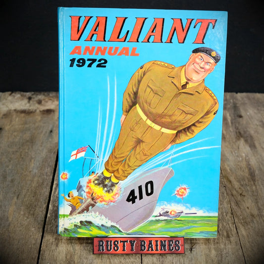 Valiant Annual 1972, Vintage British Hardcover Comic Book