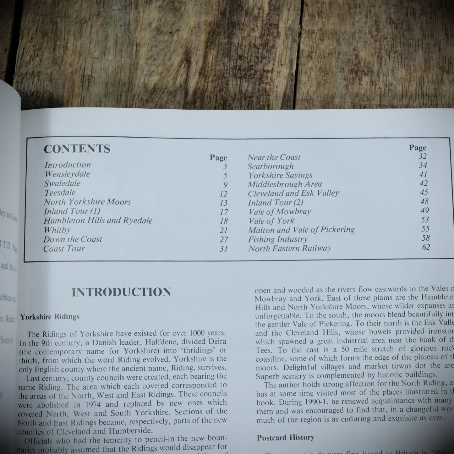 North Riding on Old Postcards (Yorkshire) Softcover