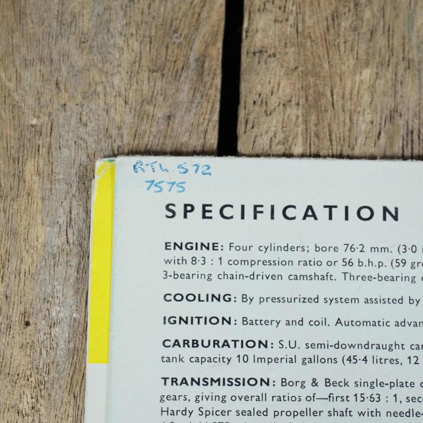 Original Car Brochure, Morris Oxford Traveller (estate) MkVI 1965
