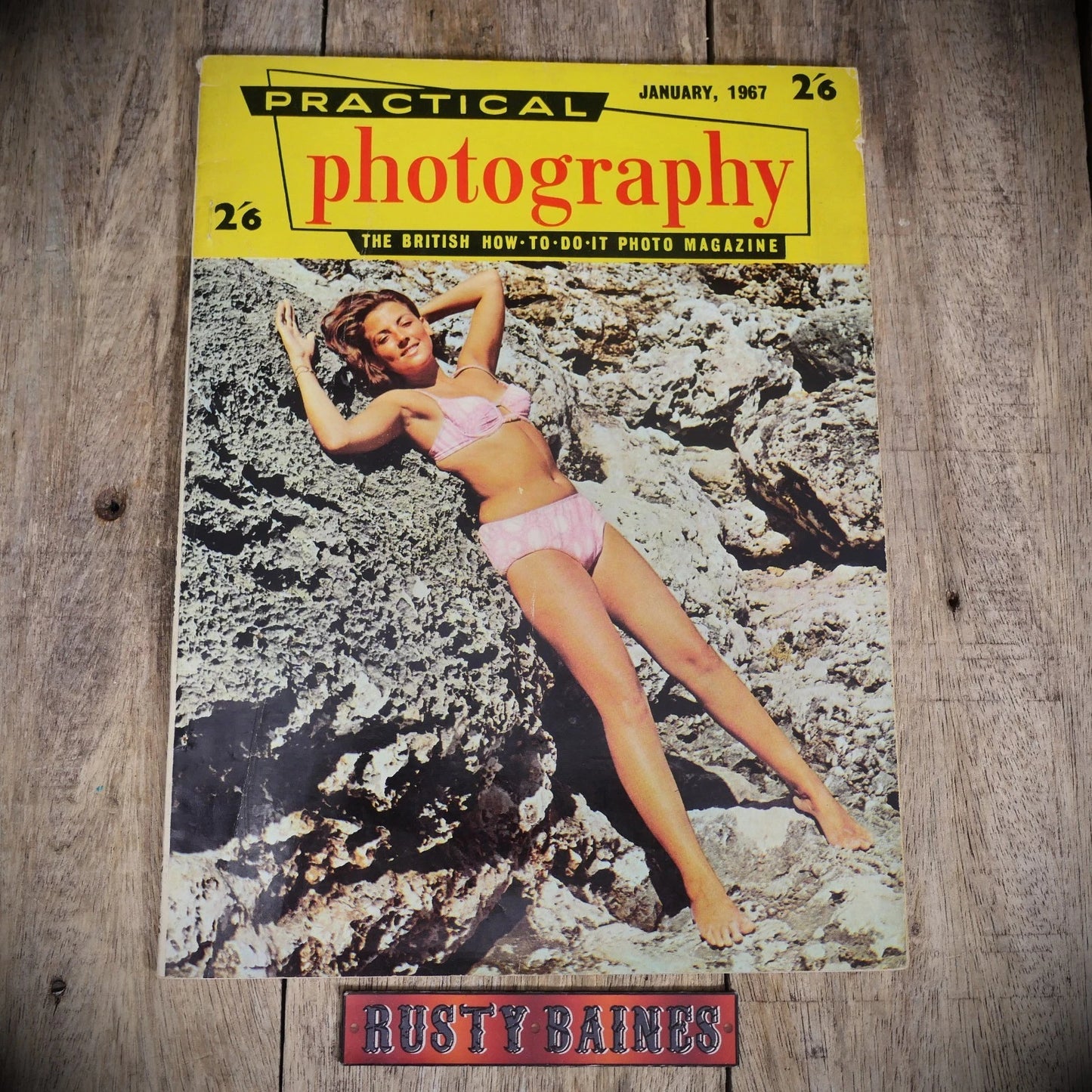 Vintage Practical Photography Magazine January 1967