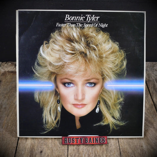 Record LP, Bonnie Tyler, Faster Than the Speed of Night