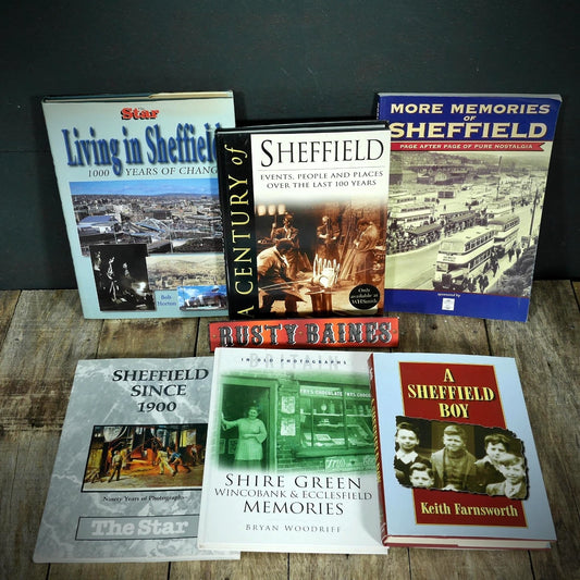 Sheffield Local History Books Bundle, Shiregreen, Ecclesfield, Social History