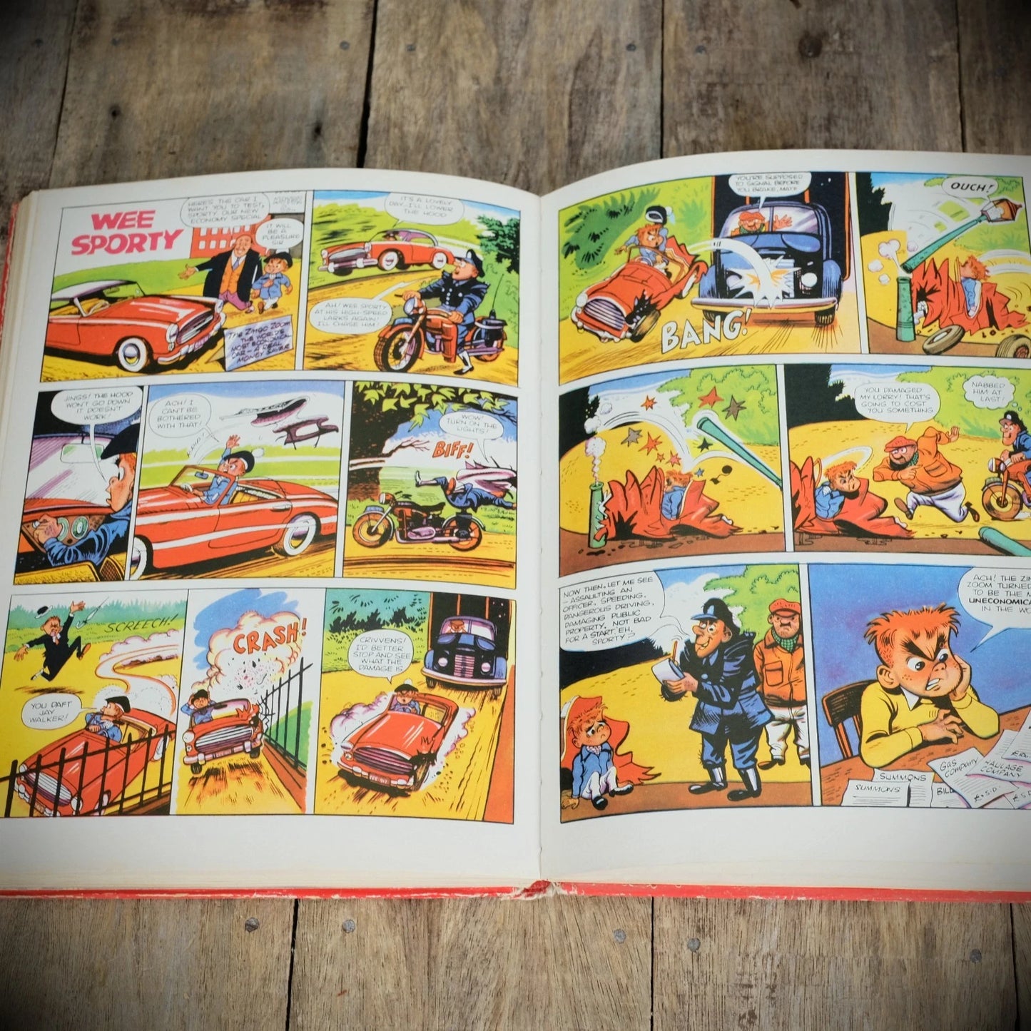 Express Super Colour Annual 1960, Beaverbrook Advernture Comic Hardcover