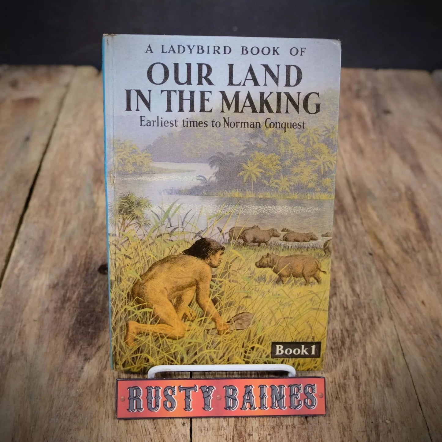 Vintage Ladybird Book, Our Land in the Making, Laminated Boards, 2'6 Issue