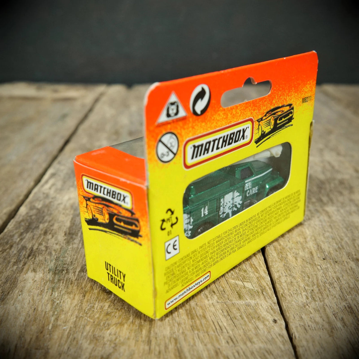 Matchbox, Sealed Box, MB211 #74 U.S. Utility Truck Green, Tree Care/Surgeon