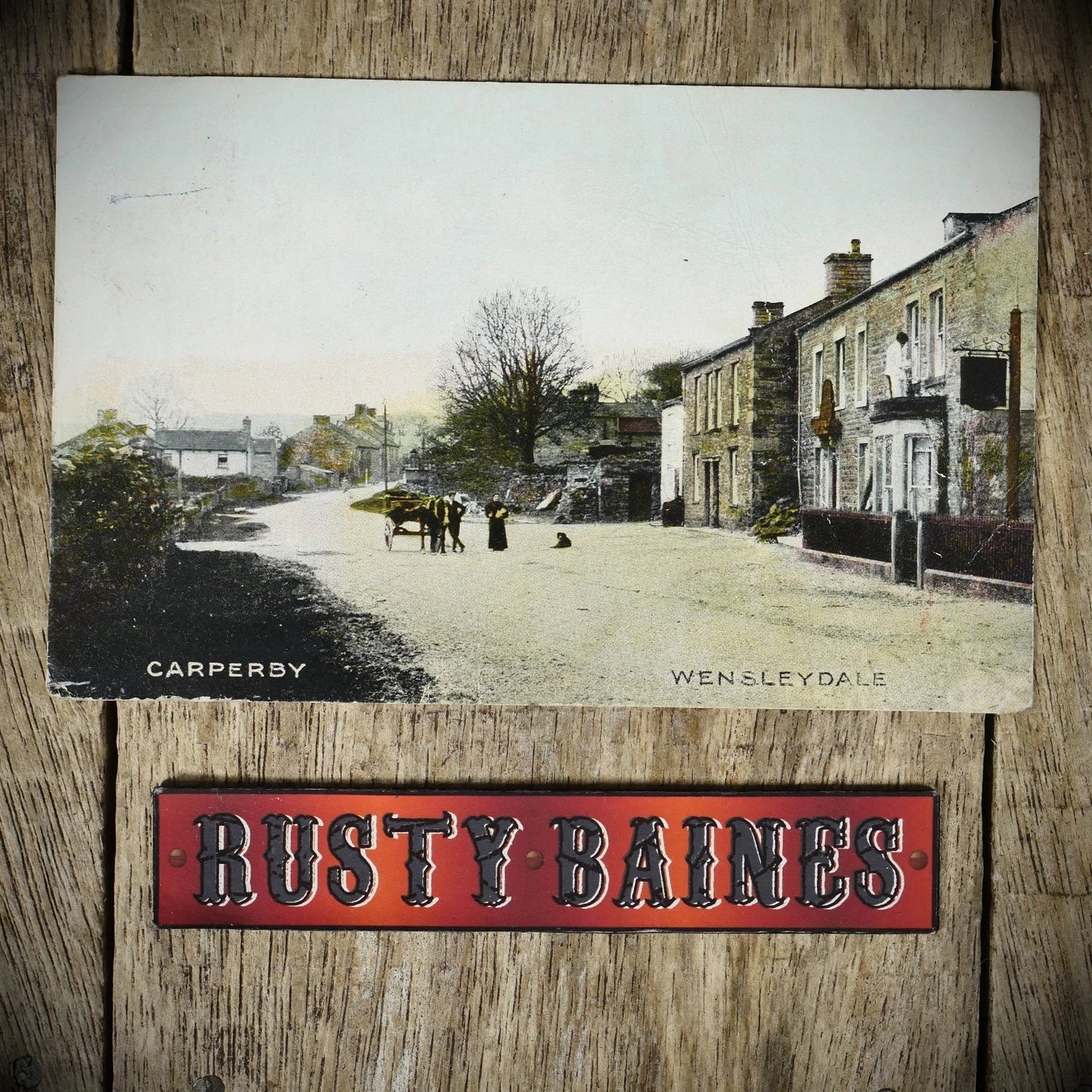 Postcard, Carperby Wensleydale Yorkshire Dales, Early 1900s, Printed