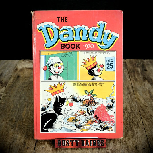 Dandy Annual 1970, Vintage British D C Thomson Comic Hardcover