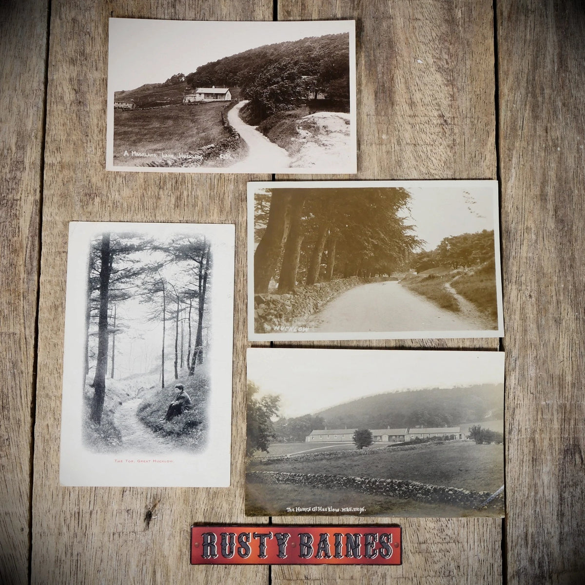 Bundle of Postcards, Great Hucklow Peak District