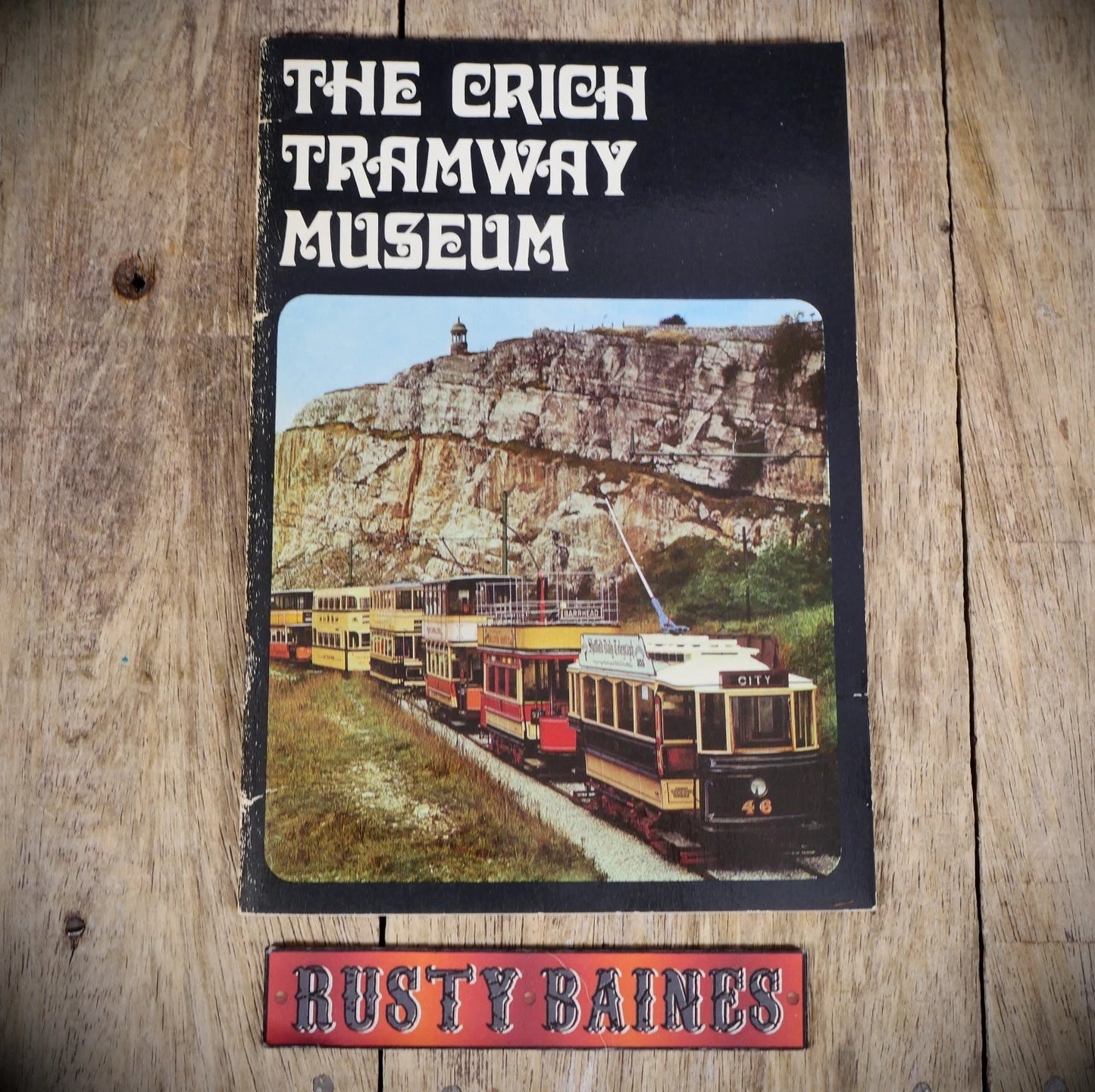 The Crich Tramway Museum Guide Book, 1968 Softcover Booklet