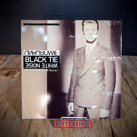 Record 12" Single, David Bowie, Black Tie, White Noise