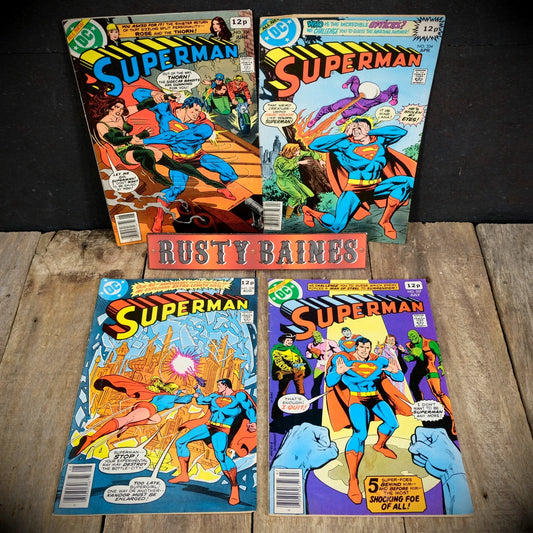 Comic Bundle, DC Superman #334-336-337-338