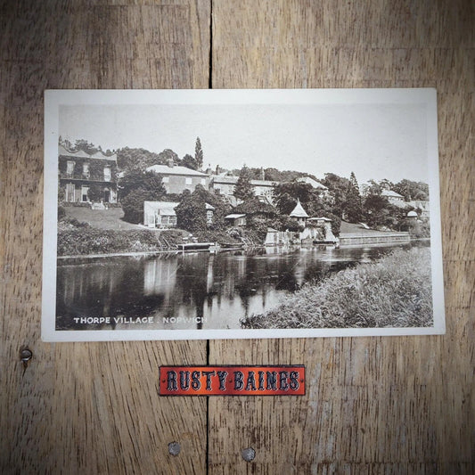 Vintage Postcard, Norwich, Thorpe Village, Printed