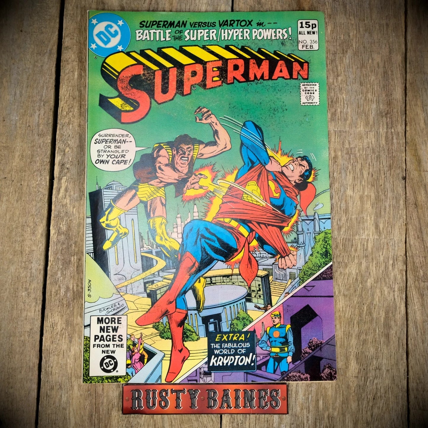 Comic Bundle, DC Superman #354-355-356