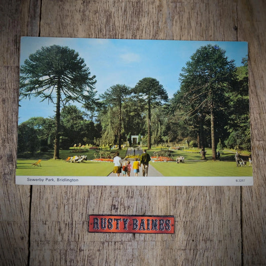 Postcard, Bridlington Sereby Park, ETW Dennis Vintage View, Printed