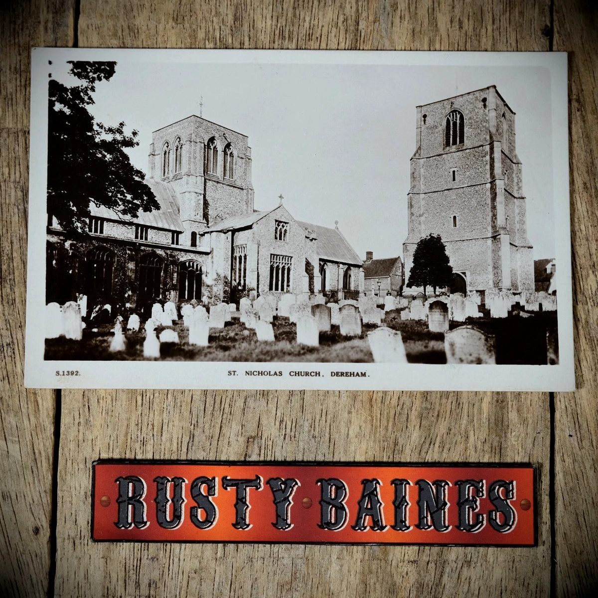 Postcard, Dereham, St Nicholas Church, Real Photo