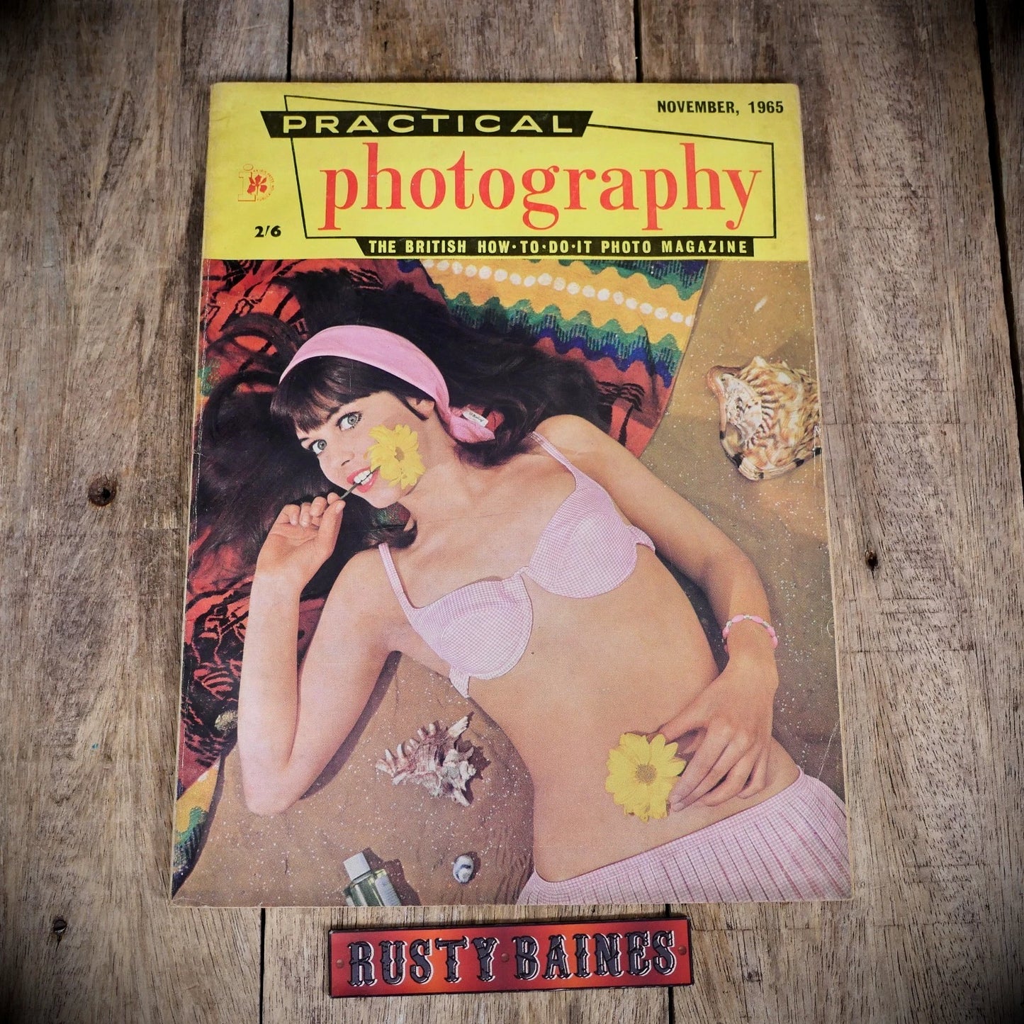 Vintage Practical Photography Magazine November 1965