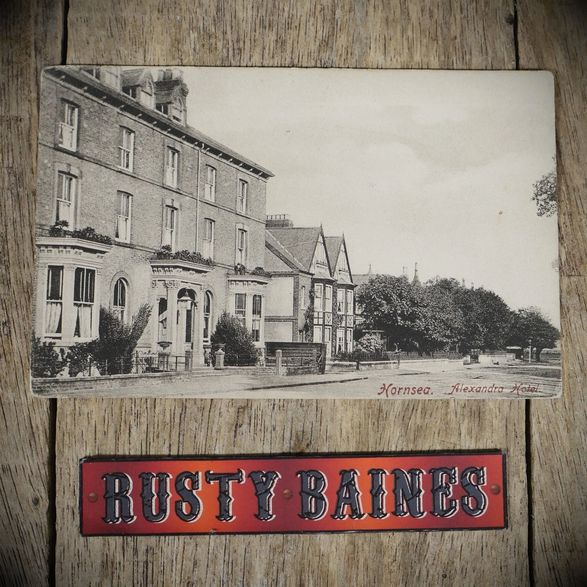 Postcard, Hornsea Alexandra Hotel, Printed