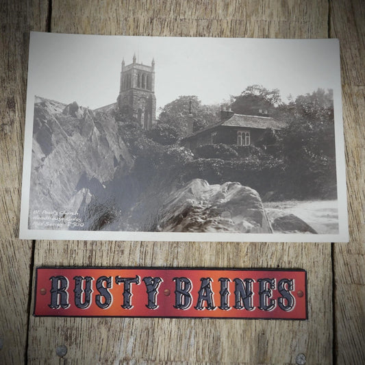 Postcard, Woodhouse Eaves, St Paul's Church, Leicestershire Real Photo