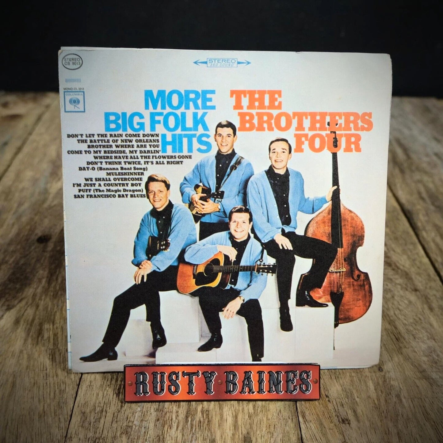 Record 7", The Brothers Four, More Big Folk Hits, Jukebox Coin Op