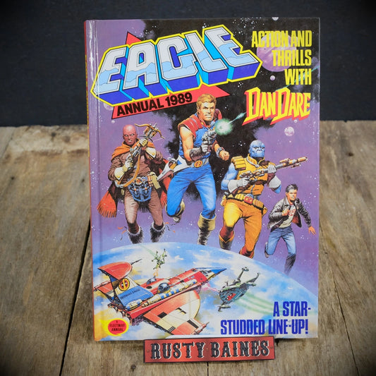 Champion Annual 1989 Hardback, Dan Dare, Doomlord Etc.