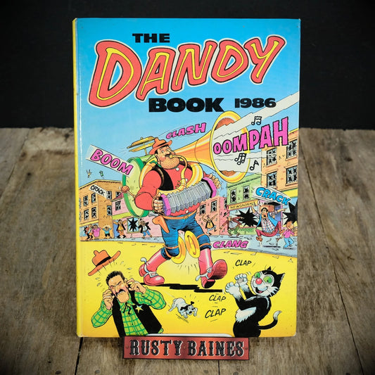 Dandy Annual 1986, Vintage British D C Thomson Comic Hardcover