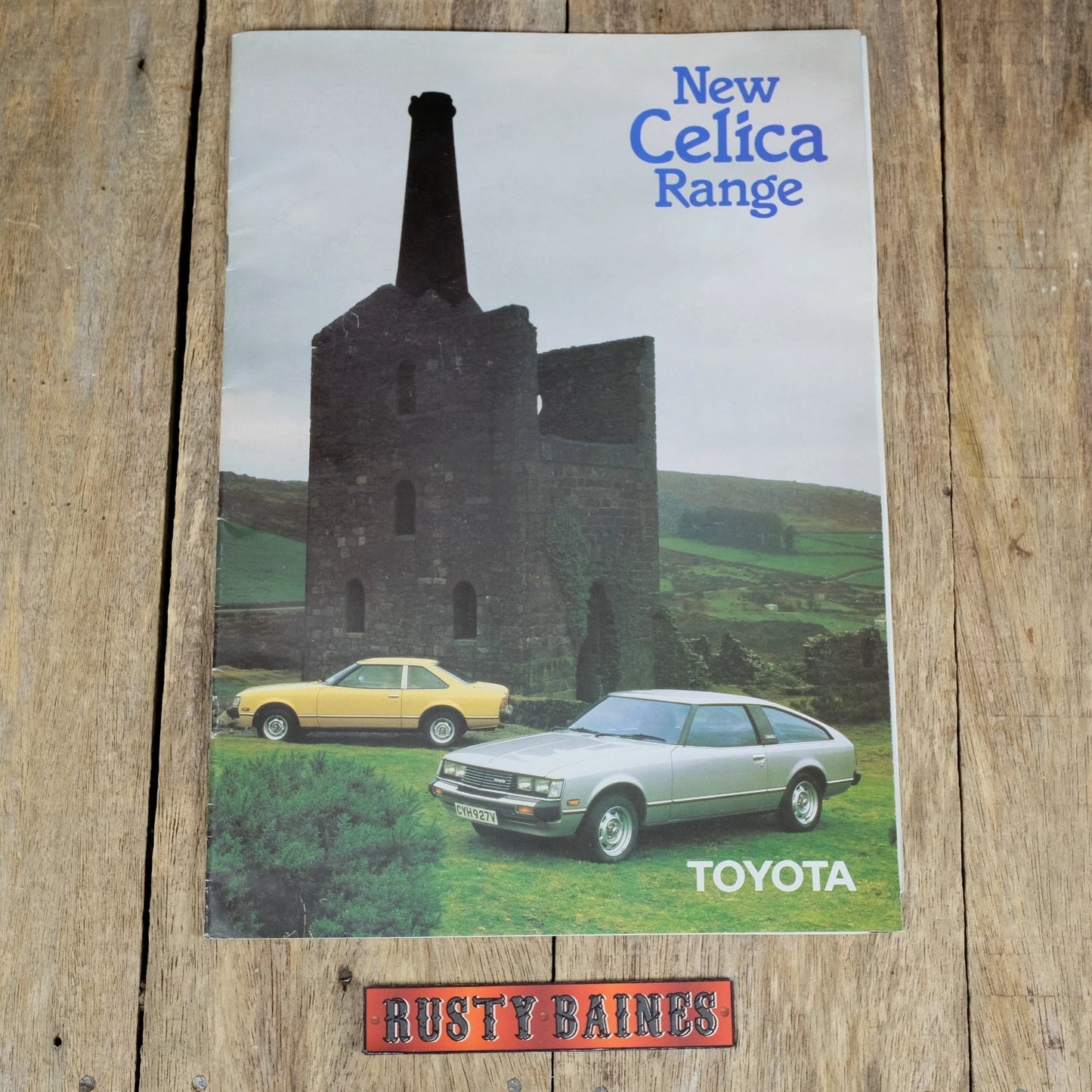 Original Car Brochure, 1980 Toyota Celica Range, UK Price List, Coupe/Liftback