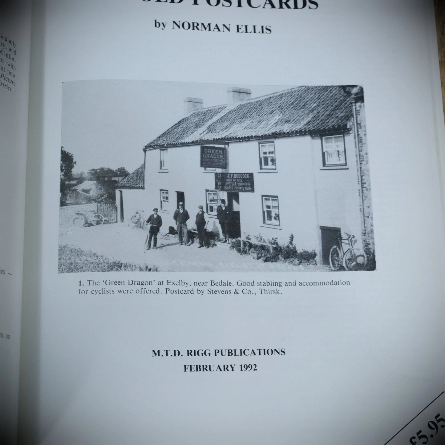 North Riding on Old Postcards (Yorkshire) Softcover