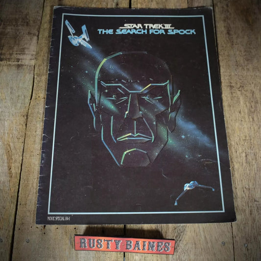 Star Trek III The Search for Spock Movie Special Photo Magazine with Centrefold