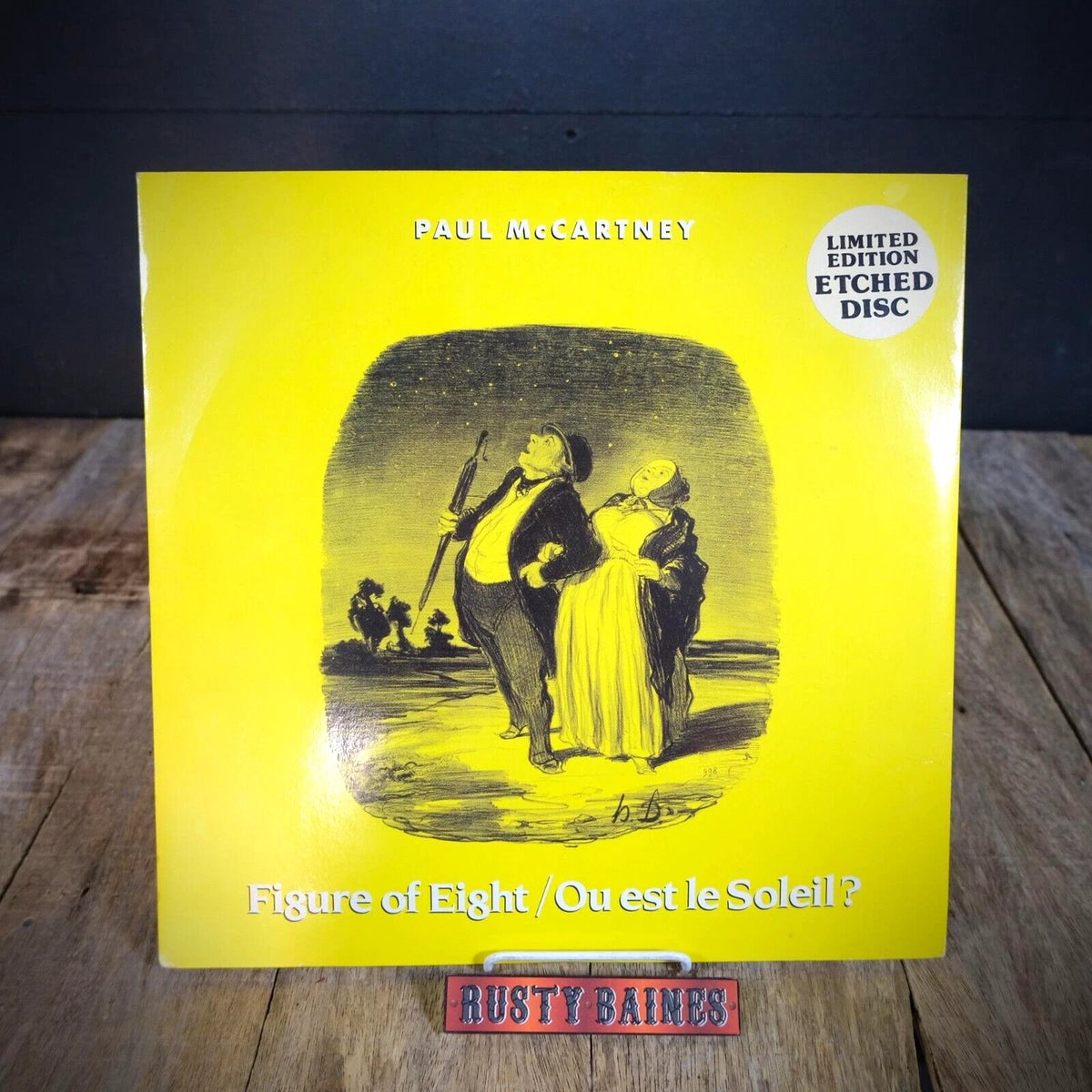 Record 12" Single, Paul McCartney – Figure Of Eight, Limited Edition