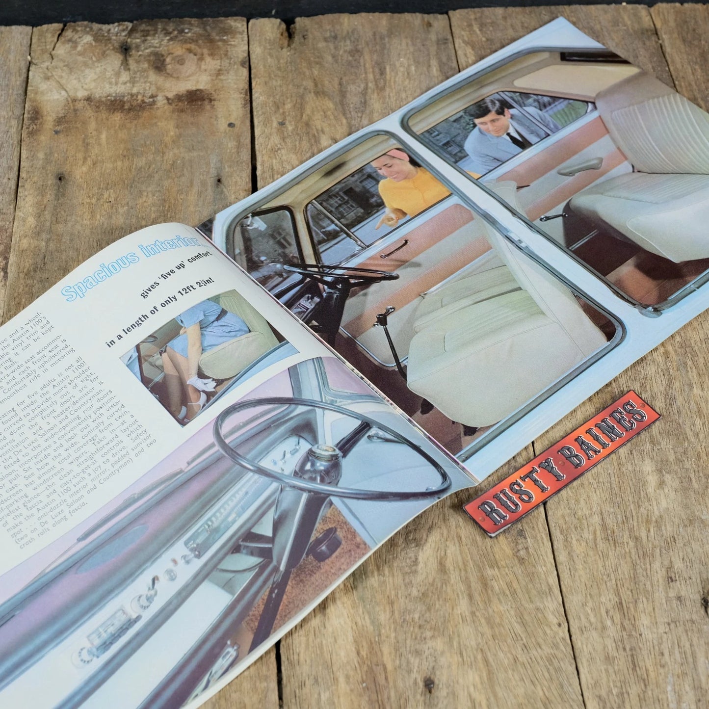 Original Car Brochure, Austin 1100 Saloon & Countryman #2192H