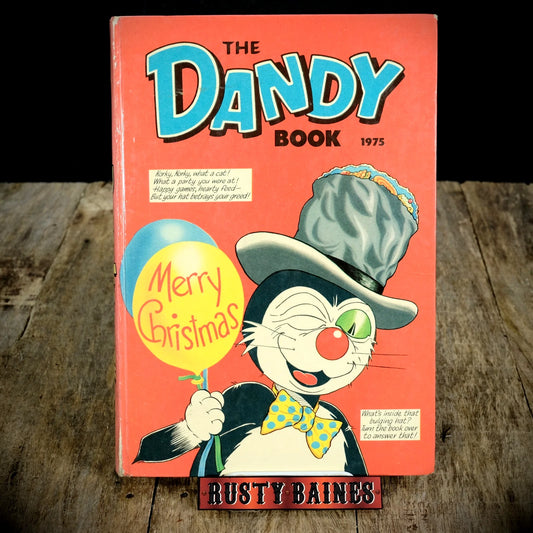 Dandy Annual 1975, Vintage British D C Thomson Comic Hardcover