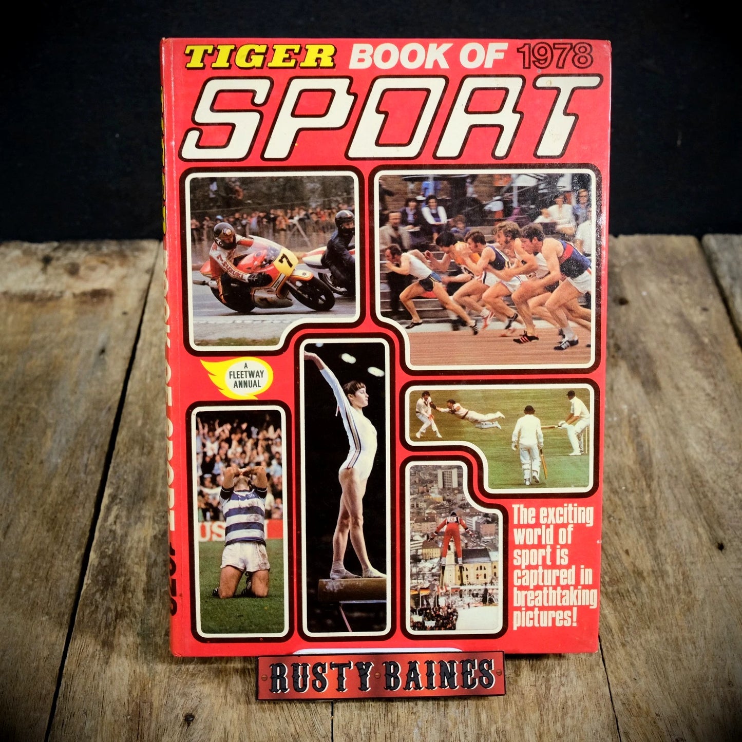 Tiger Book of Sport Annual 1978, RAC Rally, Football, Drag Racing, Tennis Etc.