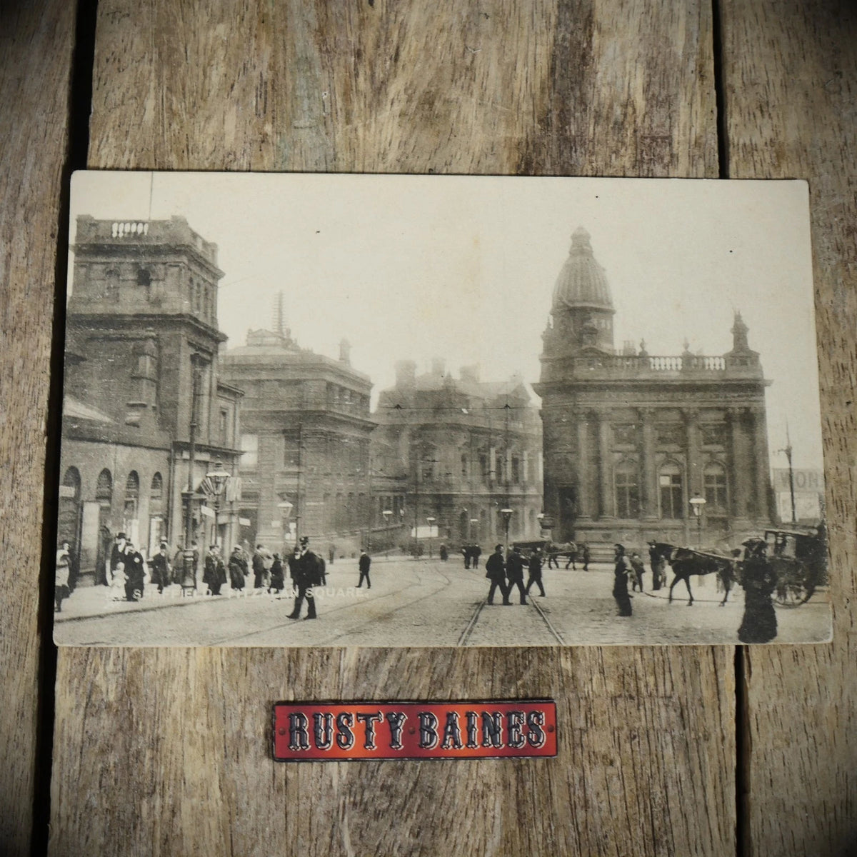 Postcard, Sheffield Fitzalan Square, Tuck, Printed