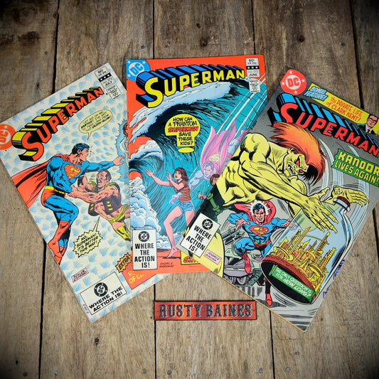 DC Comic, Superman #371, 372, 373, 1982