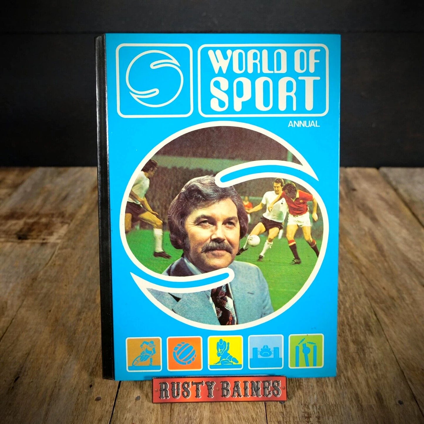 ITV World of Sport, 1978, Dickie Davies Hardcover Annual