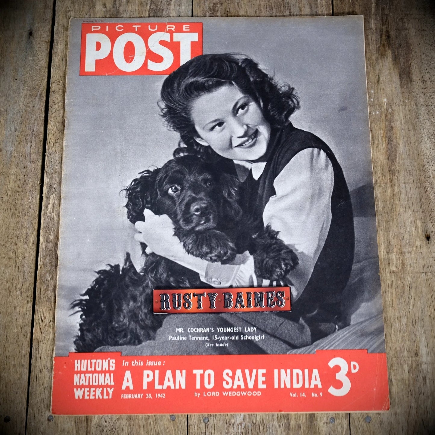 Picture Post WW2 Issue February 28 1942 Jacob Epstein, War News