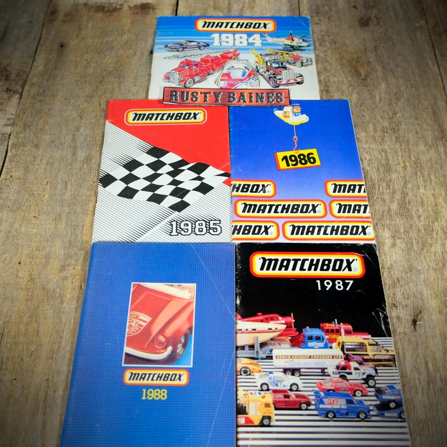 Vintage Sales/Product Brochure Catalogue Bundle Matchbox Diecast Cars Trucks