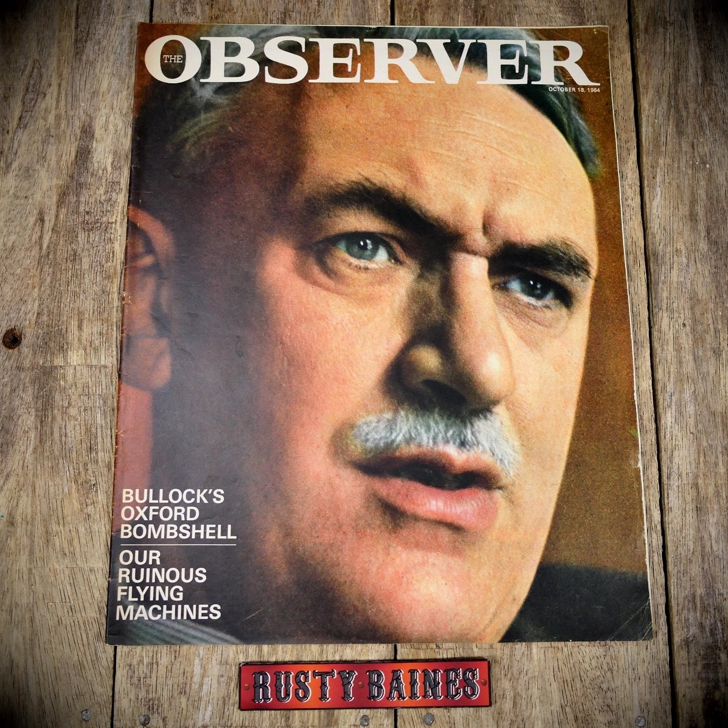 Observer Magazine 18th October 1964, Pioneer Aviation, Oxford College