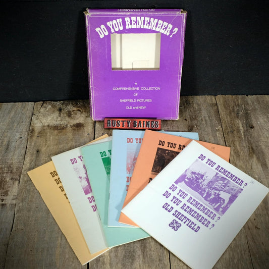 Do You Remember, Old Sheffield Complete Vol.1-6 Booklets