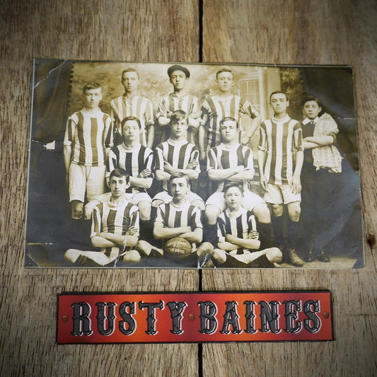 Postcard, Football Team, Real Photo, Howard Street FC 1909/10