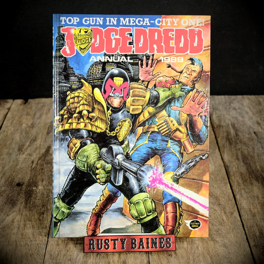 Judge Dredd Annual 1989, Fleetway Comic Hardcover