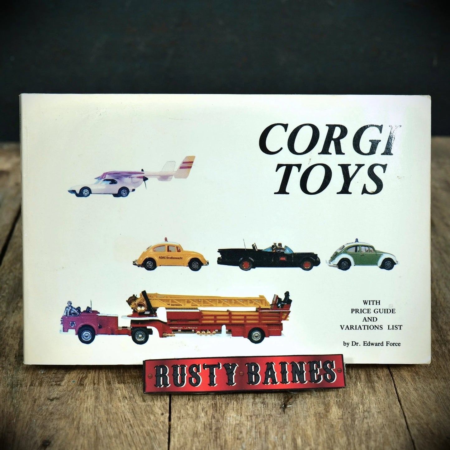 Corgi Toys, Guide and Variations, Dr Edward Force, 1984, Diecast Cars, Softcover
