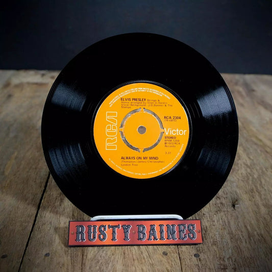 Record 7" Single, Elvis Presley, Separate Ways/Always on My Mind