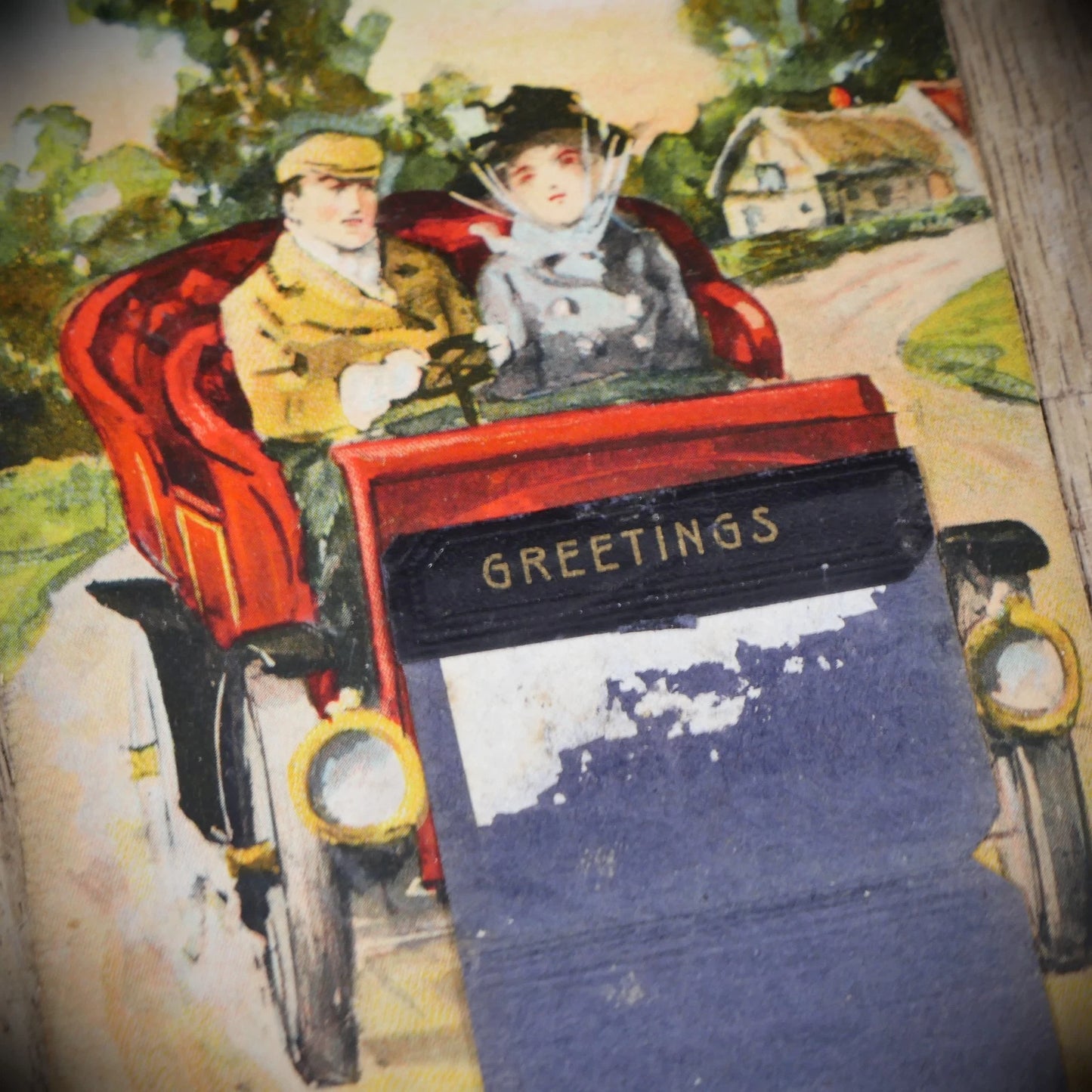 Postcard Bundle, Blackpool Pull-Out (1 missing) Greetings Cherubs