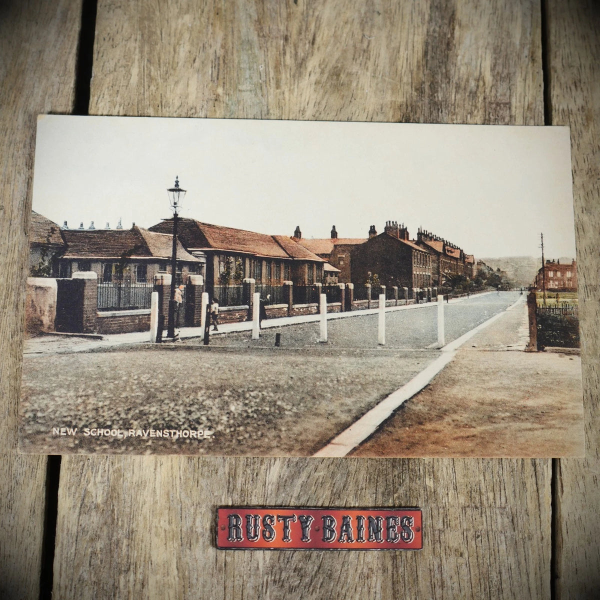 Postcard, Ravensthorpe School, Northamptonshire, Printed